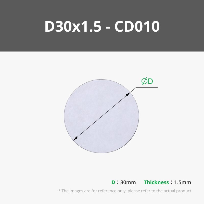 D30x1.5 mm (10PCS) - CD010