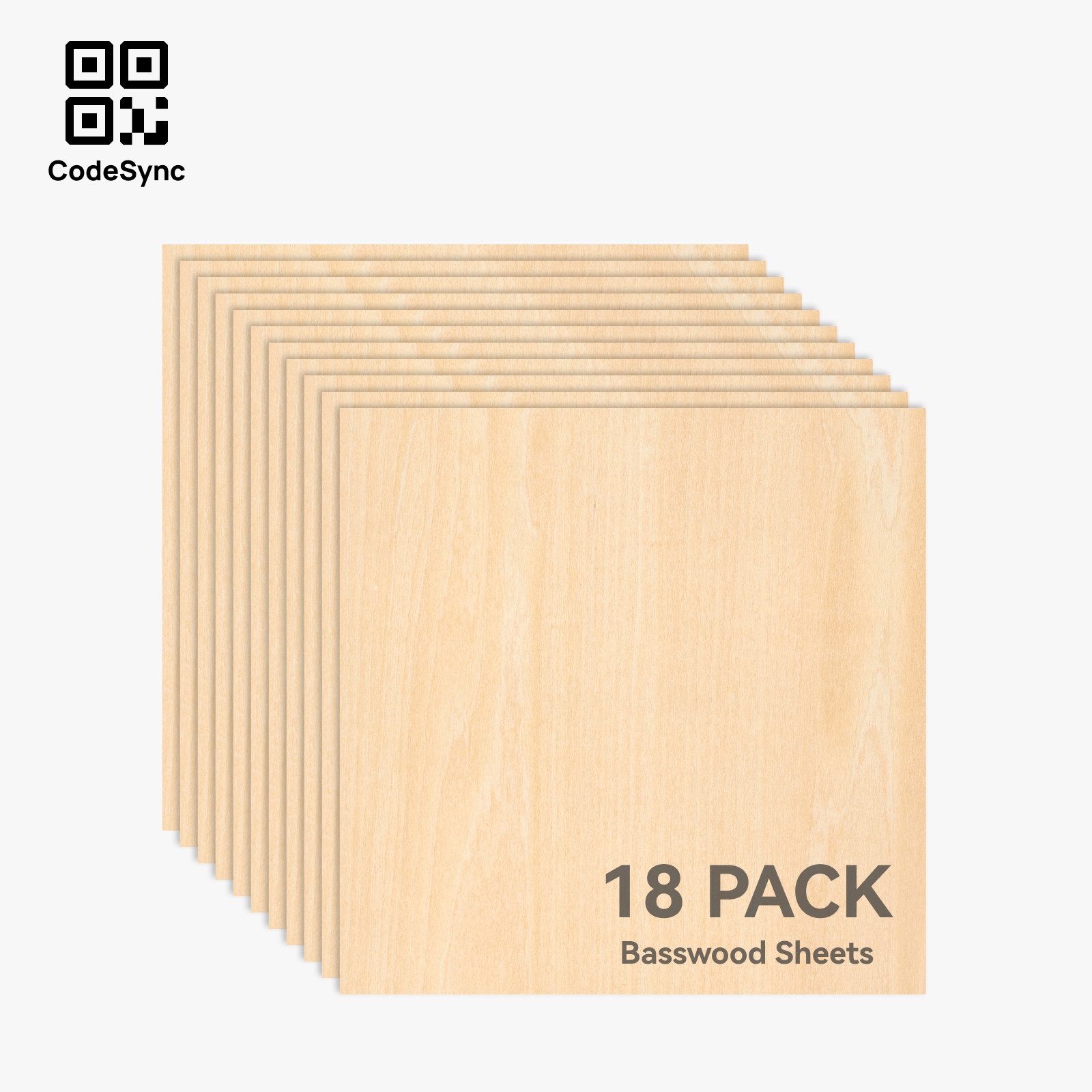 3mm Basswood Plywood (18pcs) - ZE020 / Laser Cutting & Engraving