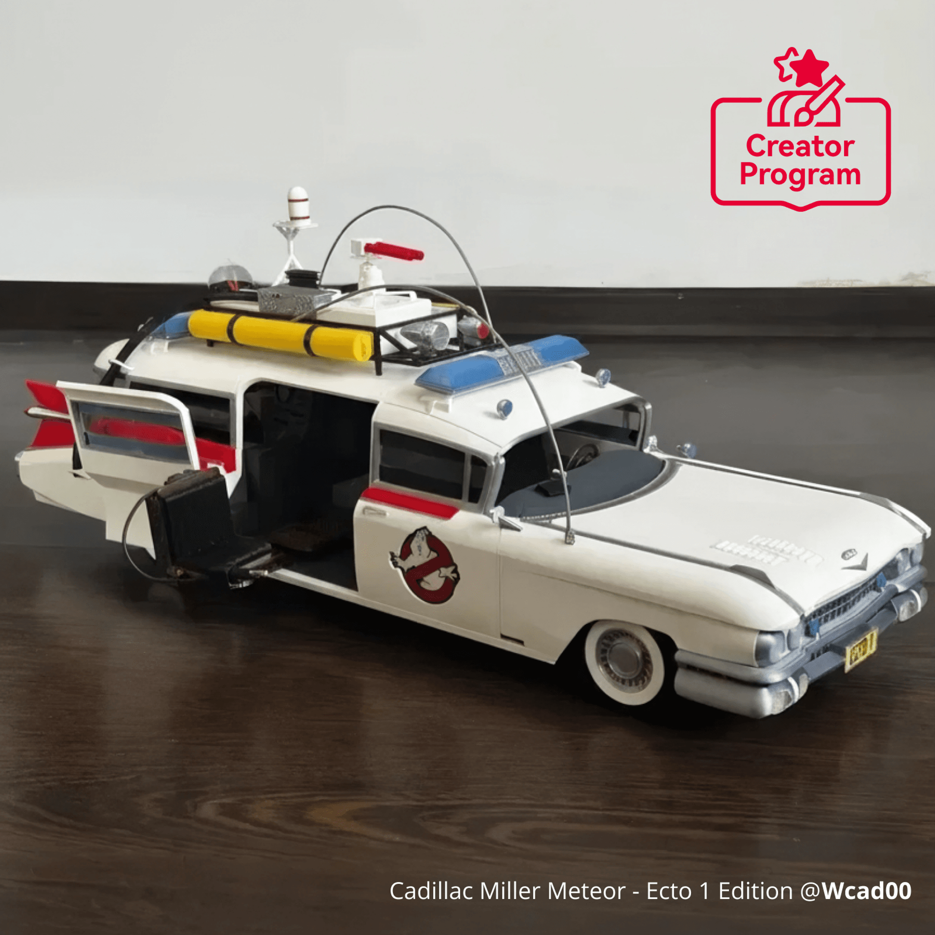 その他 RXH ECTO-1 V1 Ecto 1 Model Car | Bambu Lab US Store