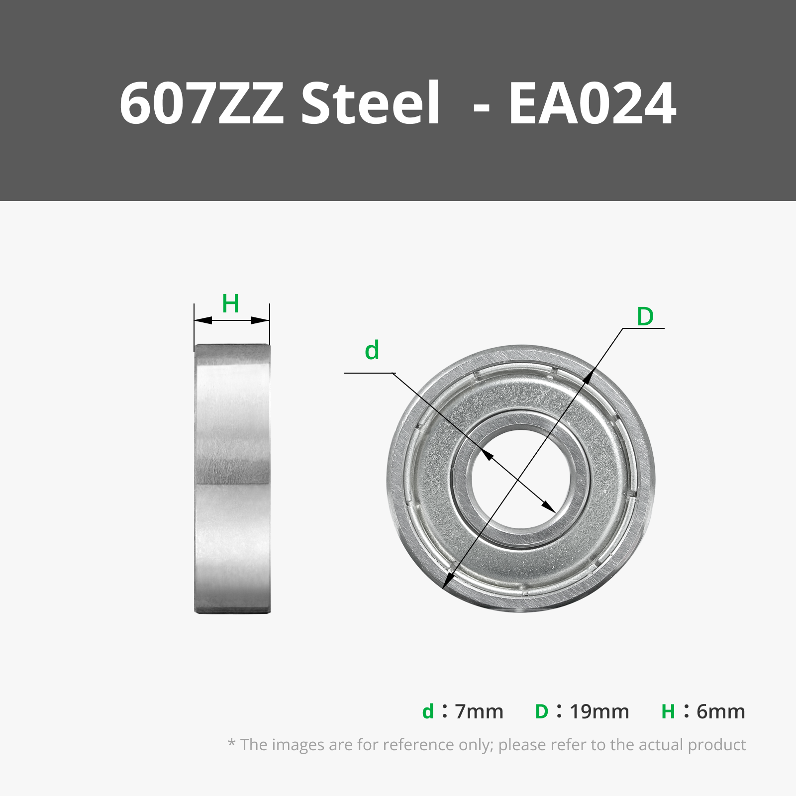 607ZZ (2PCS) - EA024