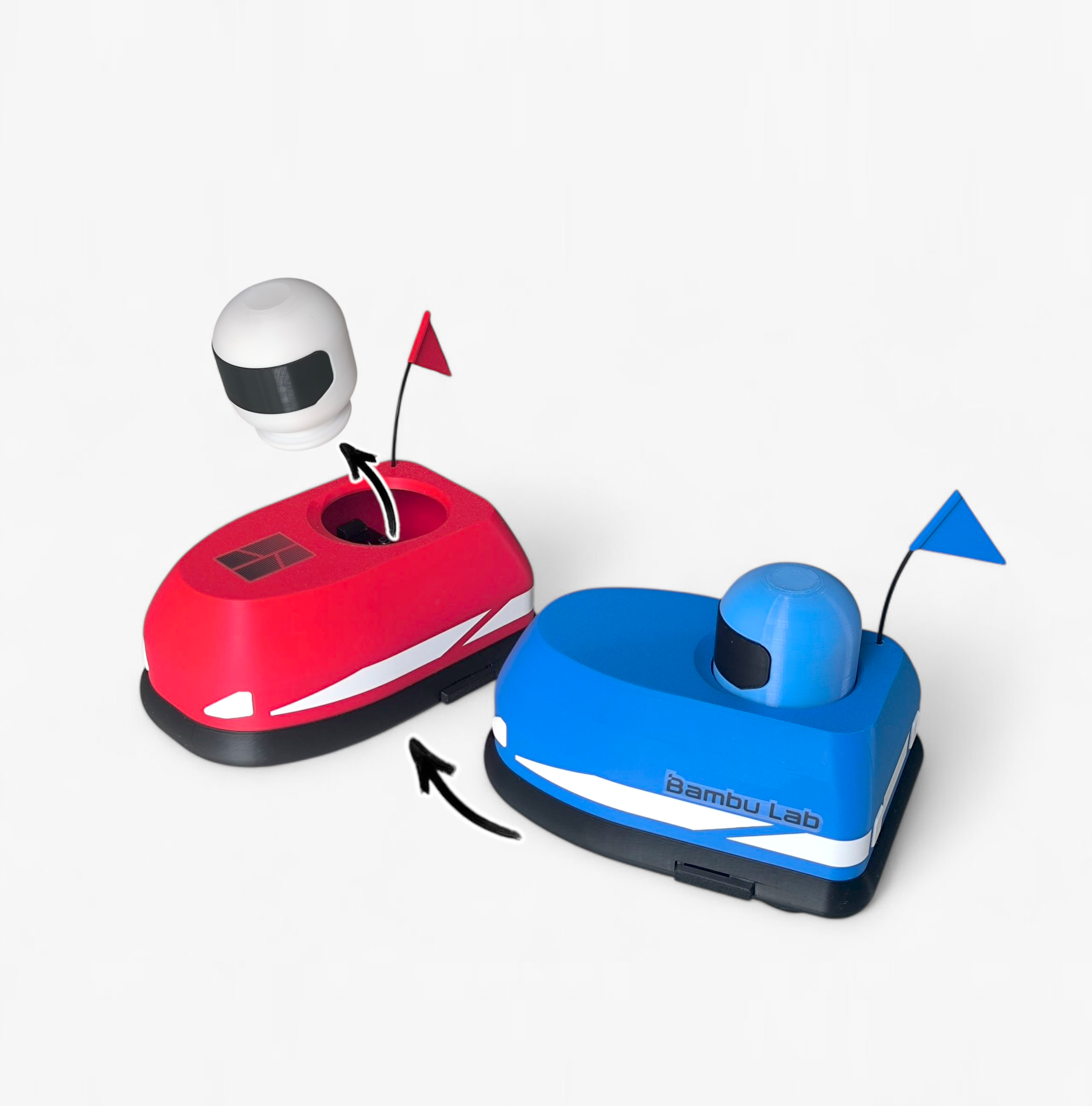 Duel Bumper Car Cyberbrick | Bambu Lab US Store