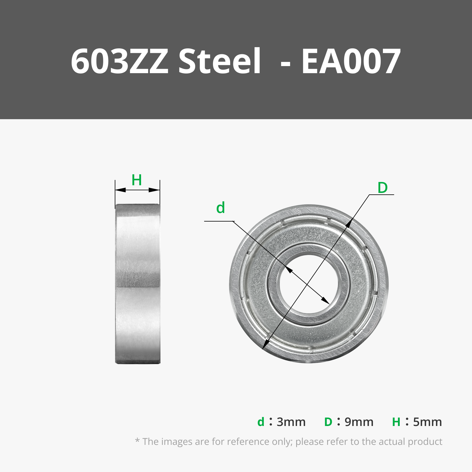 603ZZ (6PCS) - EA007
