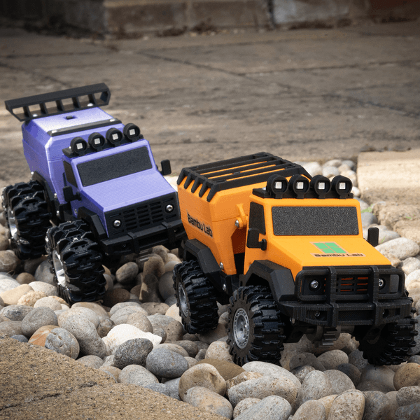 Garden Races - CyberBrick 4×4 RC Truck | Bambu Lab US Store