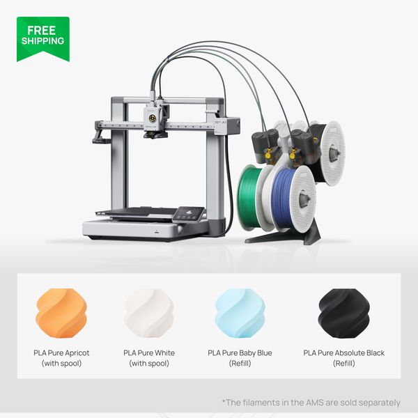 Buy Bambu Lab A1: Full-Size Multi-Color 3D Printer for Beginners