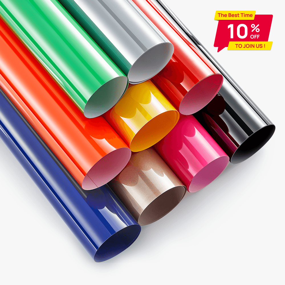 Heat Transfer Vinyl Custom Bundle（40pcs）