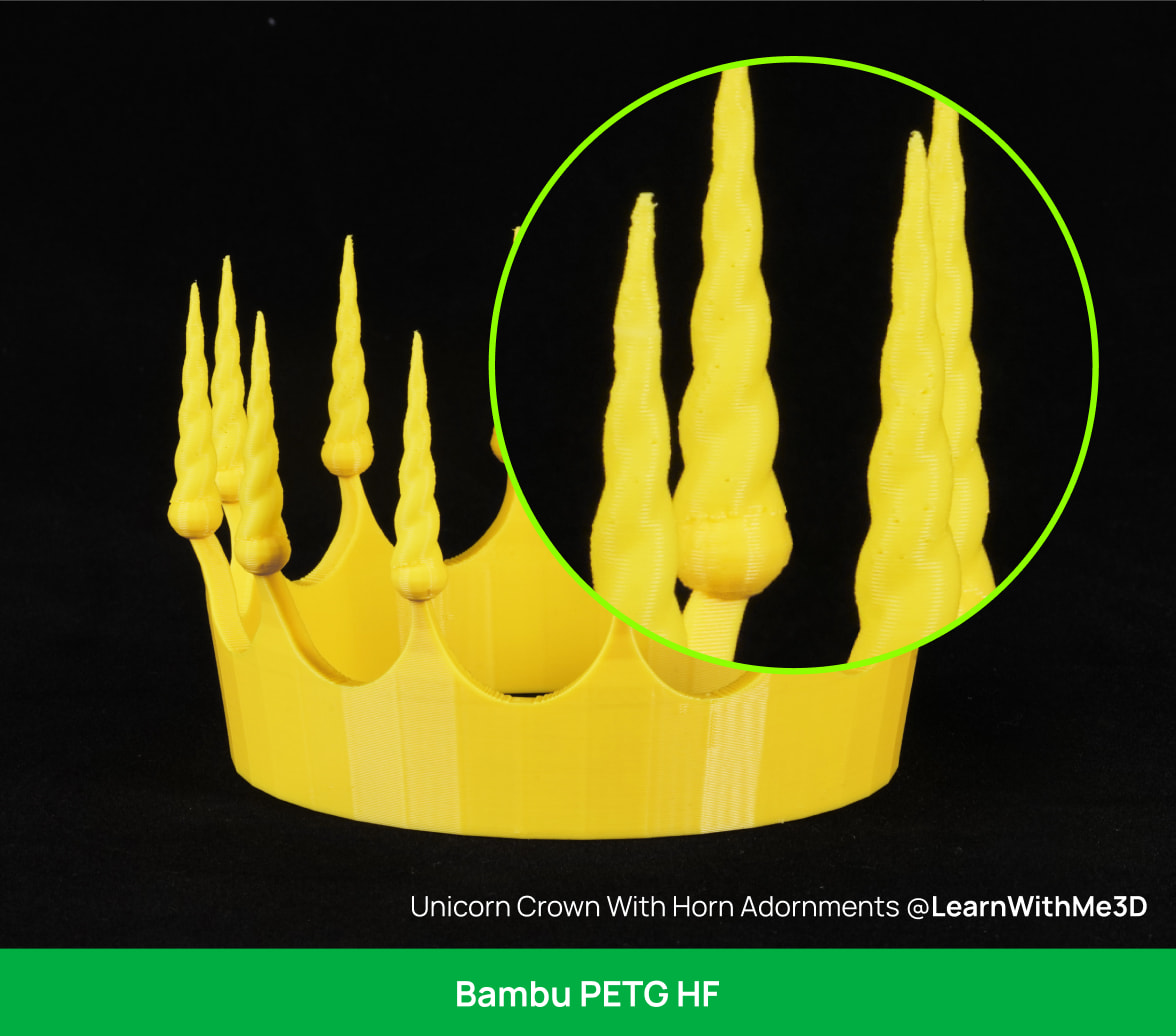 Création imprimée en filament Bambu Lab PETG-HF 1Kg (8 couleurs) - Recharge