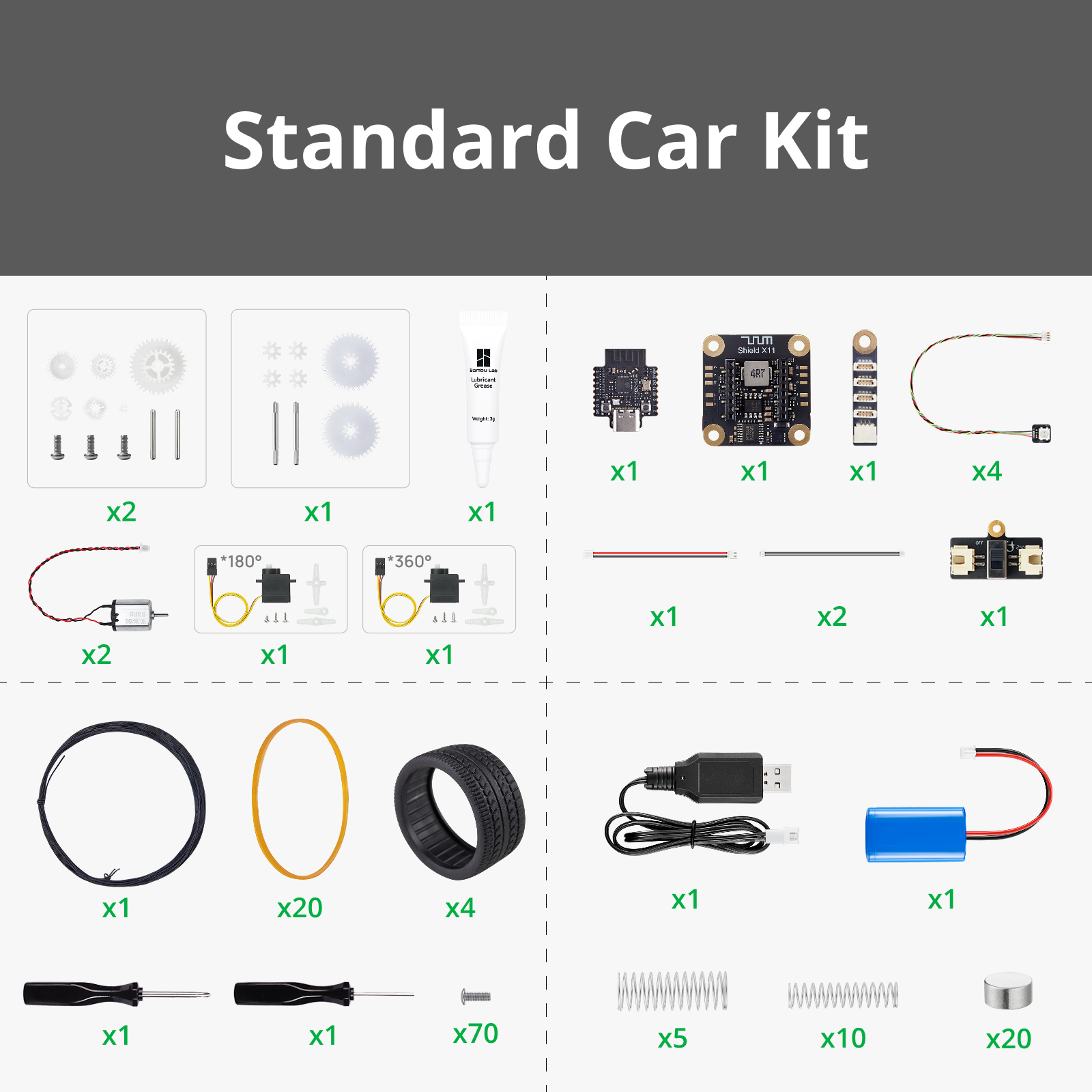CyberBrick Hardware Kit | Bambu Lab US Store