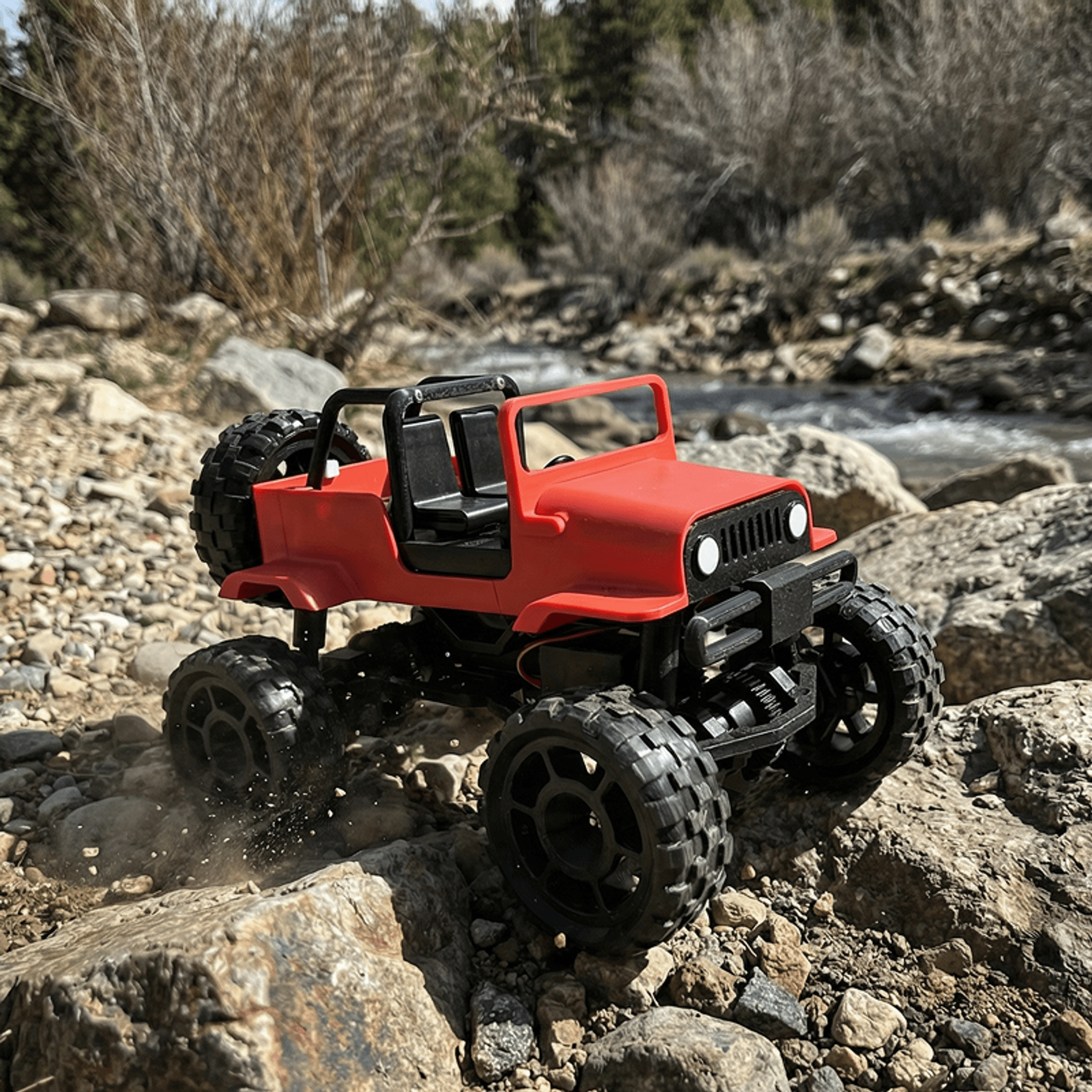 TRAIL STOMPER 4WD ラジコン RCFZRTR0016 - Trail Stomper Truck RTR