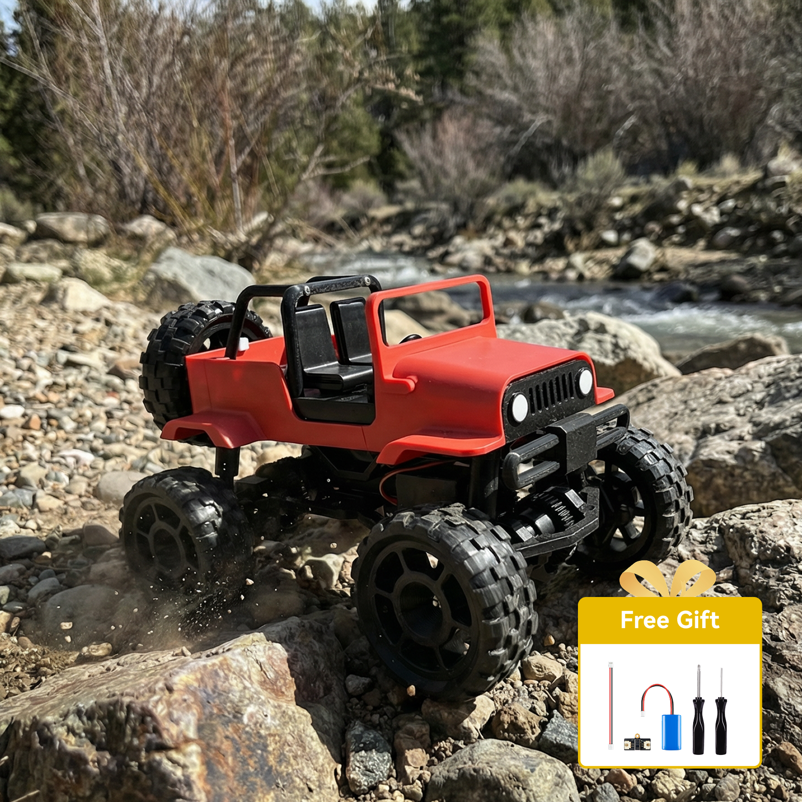 4x4 Mini Off-Roader - CyberBrick RC | Bambu Lab US Store