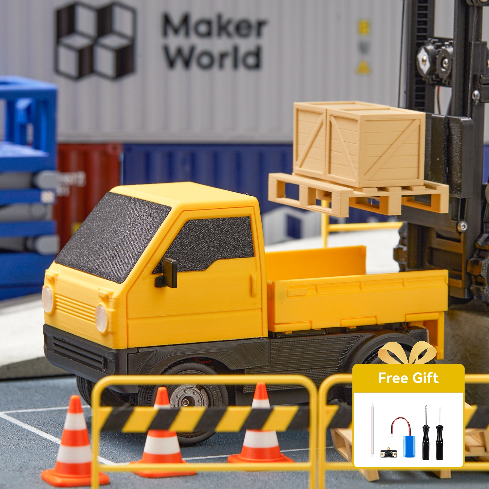 CyberBrick Official Truck (1 Car 1 Remote) - ZL011