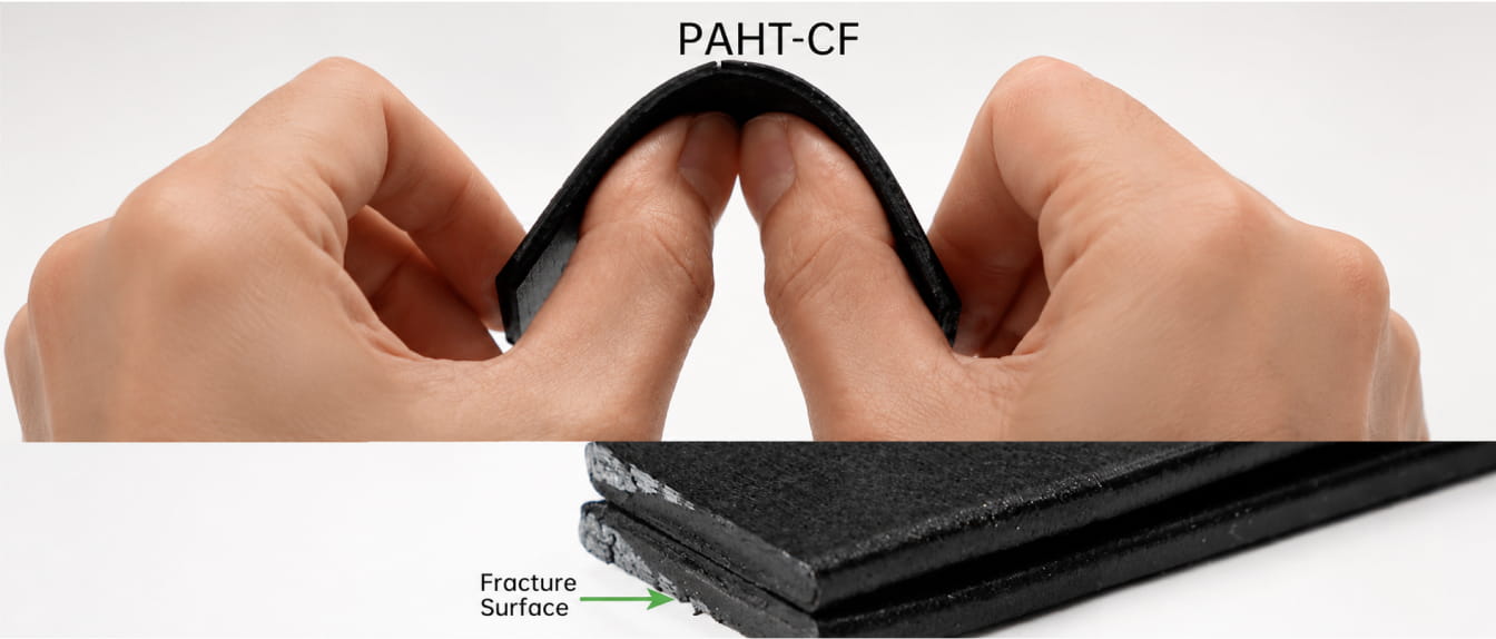 PAHT-CF: згин