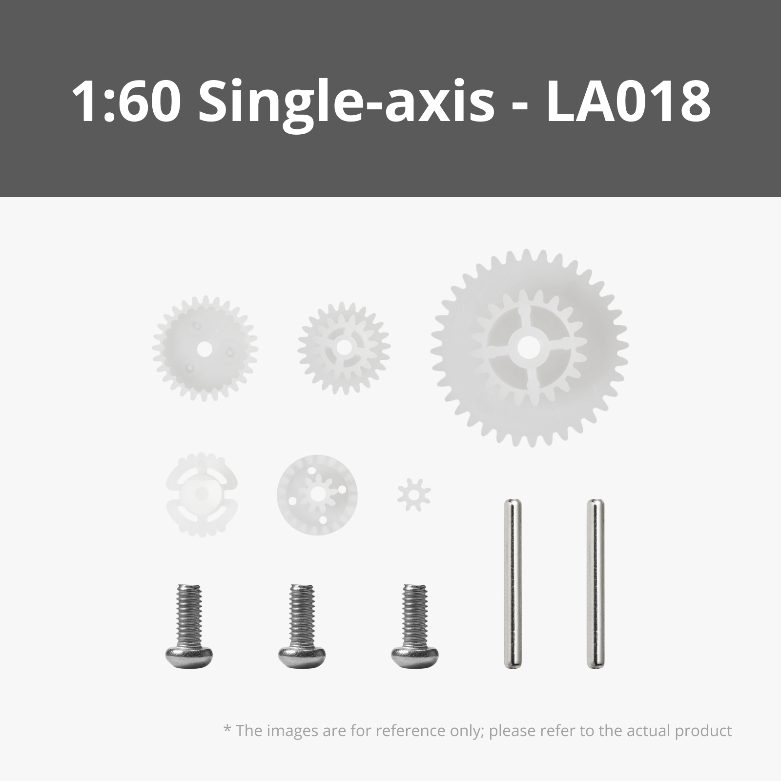 ホビーラジコン OS MAX61 Gear Reduction Single-axis Plastic Reduction Gear Kit | Bambu Lab US Store