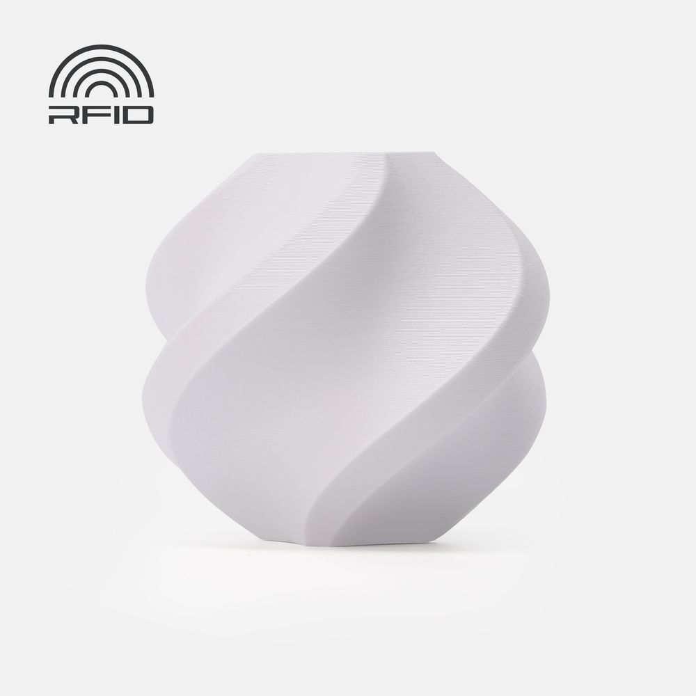 Філамент Bambu Lab PETG HF 1.75 1kg (33100) WHITE (G02-W0-1.75-1000-SPL)