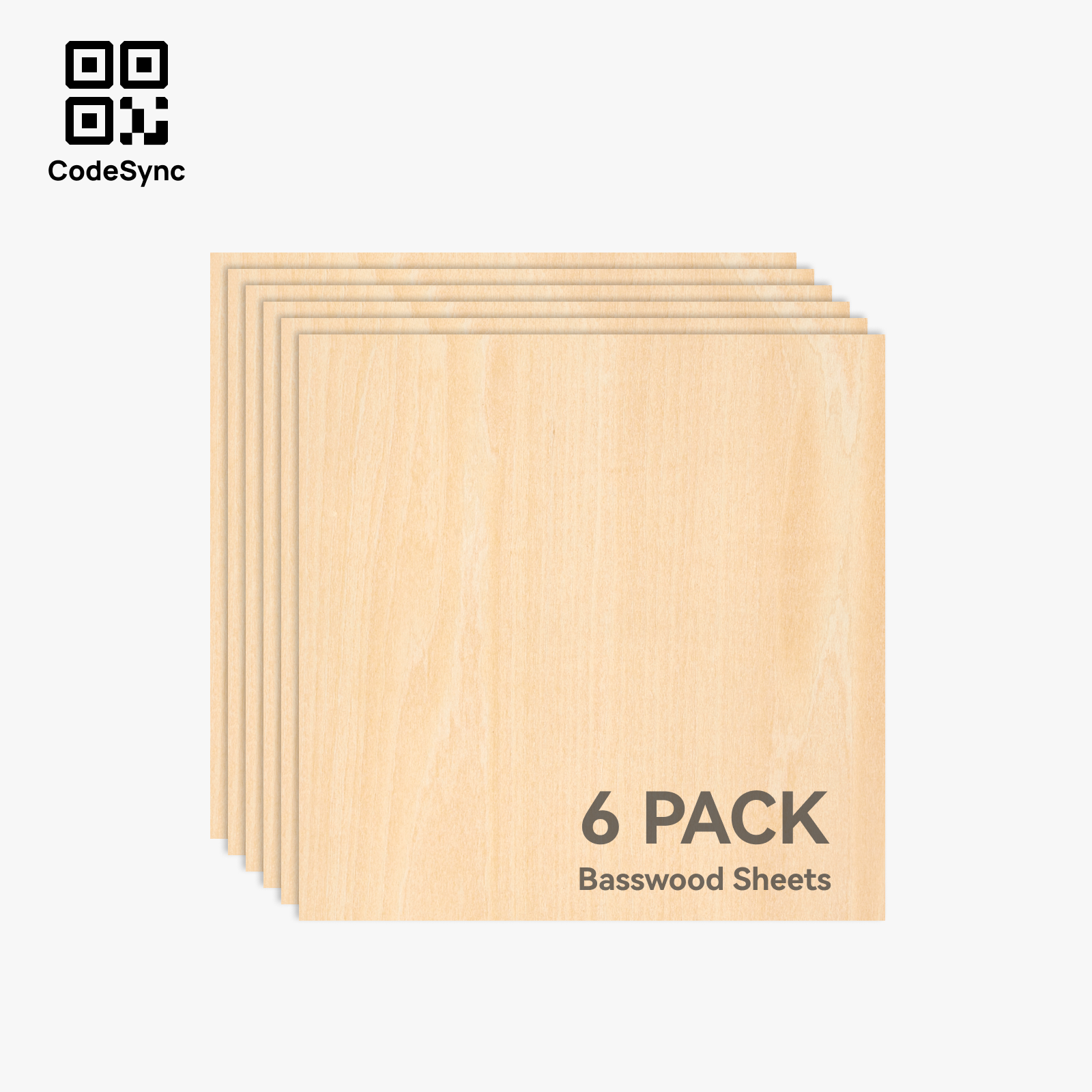 3mm Basswood Plywood (6pcs) - YA001 / Laser Cutting & Engraving