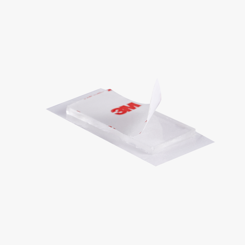 Rectangular Transparent Double Sided Adhesive