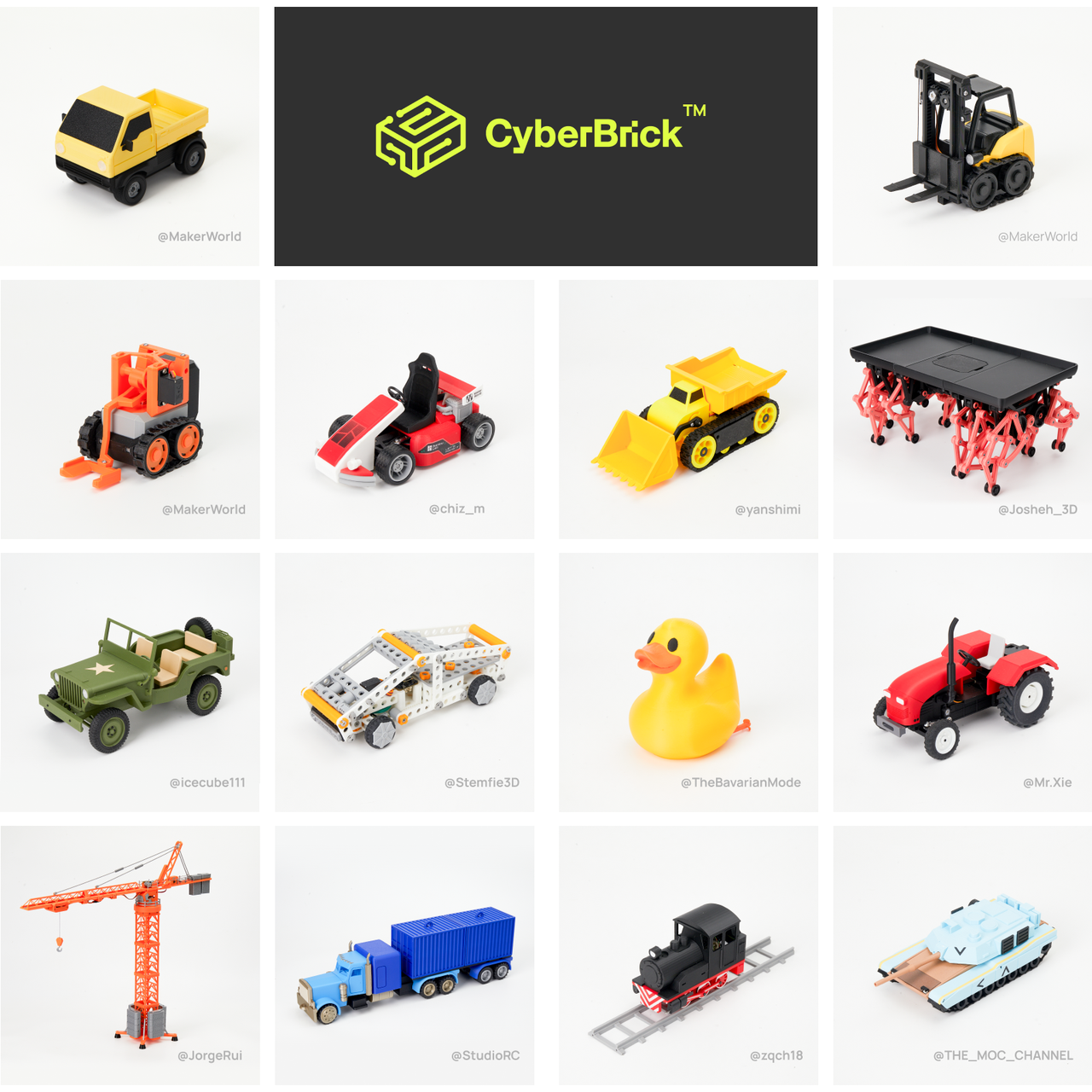 CyberBrick Hardware Kit | Bambu Lab US Store
