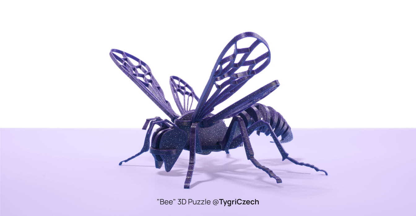 Bee 3D Puzzle @TygriCzech