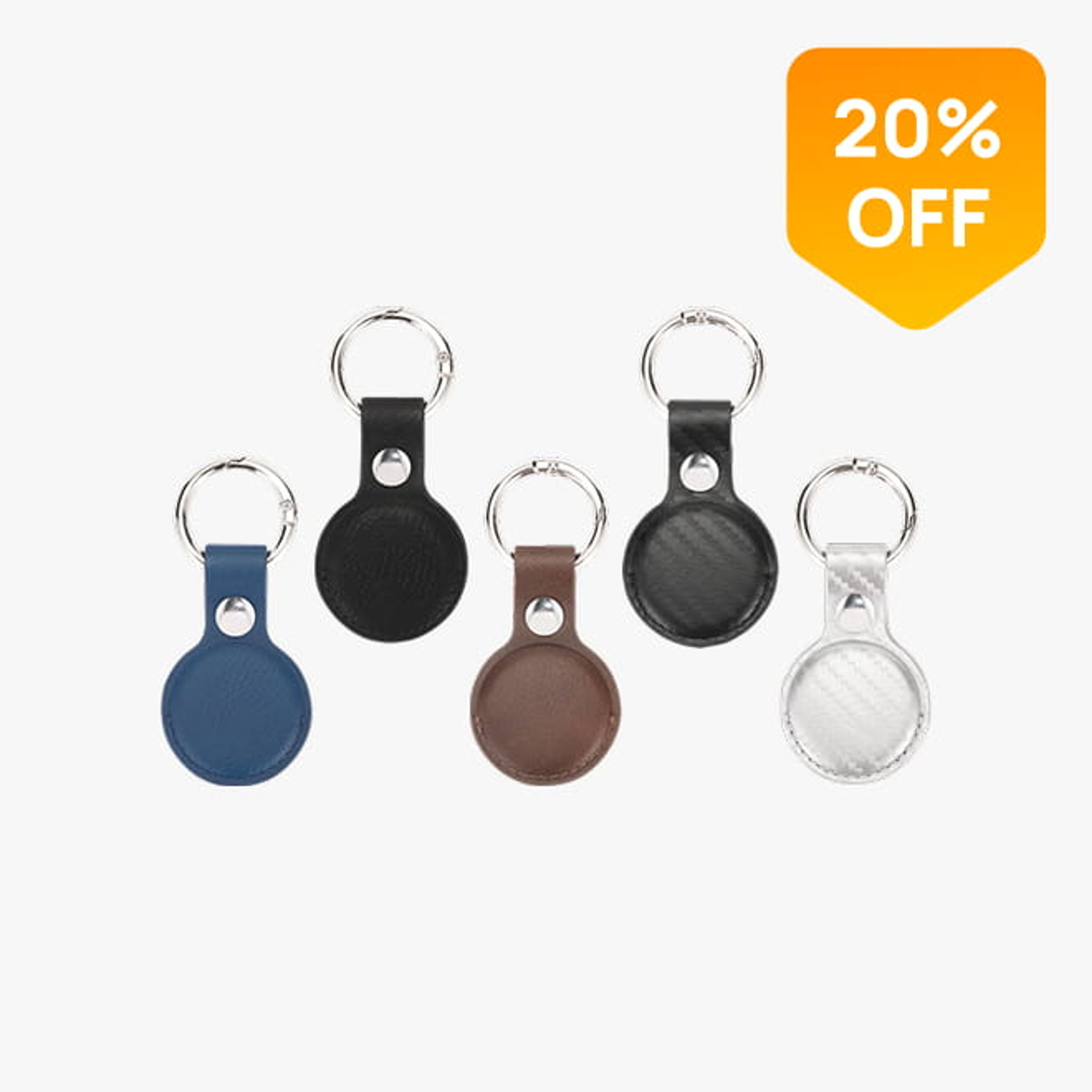 PU Leather Keychain for Airtags Holder | Bambu Lab Asia Store
