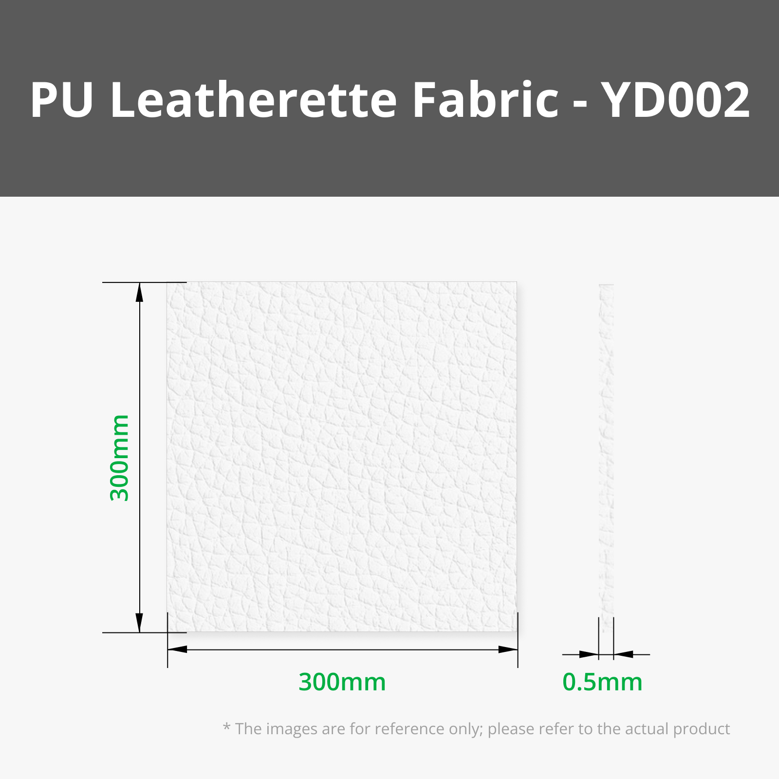 White (YD002) / 300*300mm (5pcs) / Laser Cutting & Engraving, Blade Cutting