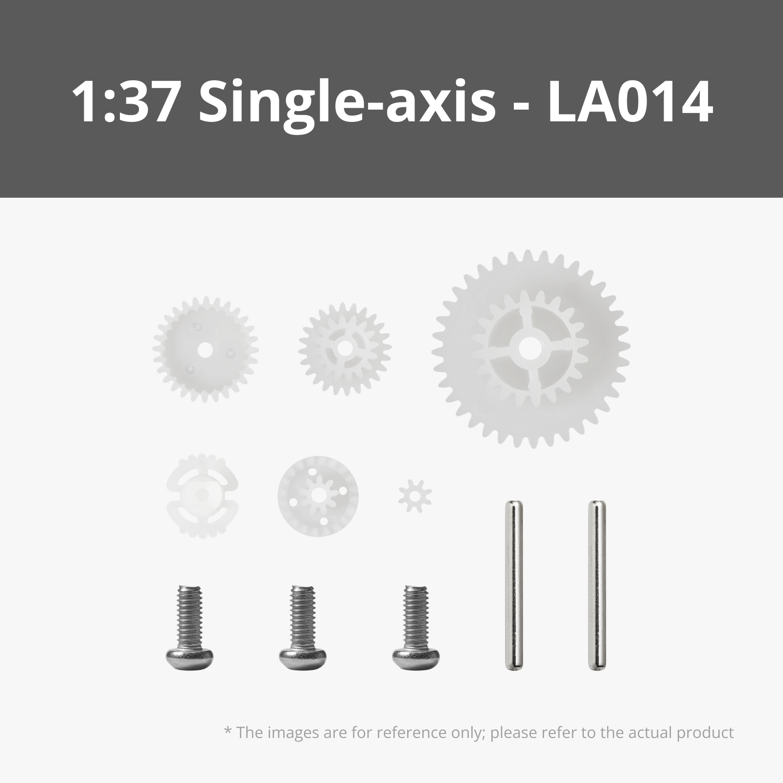 Single-axis Plastic Reduction Gear Kit | Bambu Lab US Store
