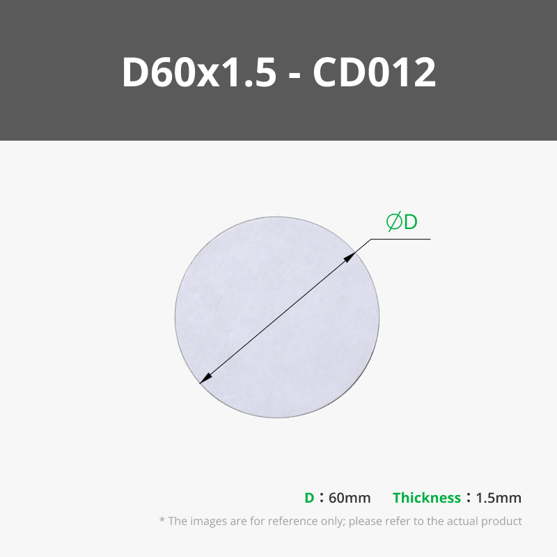 D60x1.5 mm (5PCS) - CD012