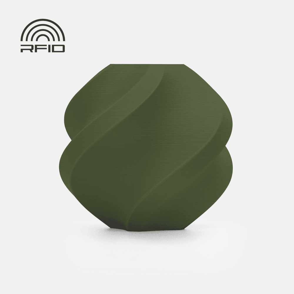 Філамент Bambu Lab PLA Matte 11501 Dark Green A01-G7-1.75-1000-SPLFREE