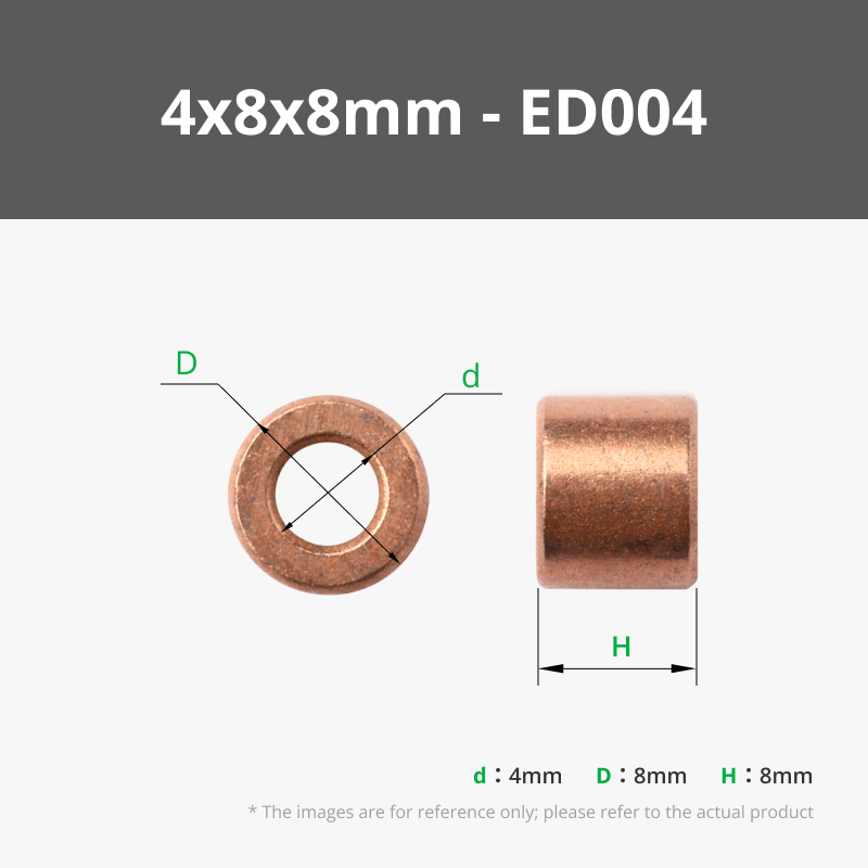 4x8x8mm (20PCS) - ED004