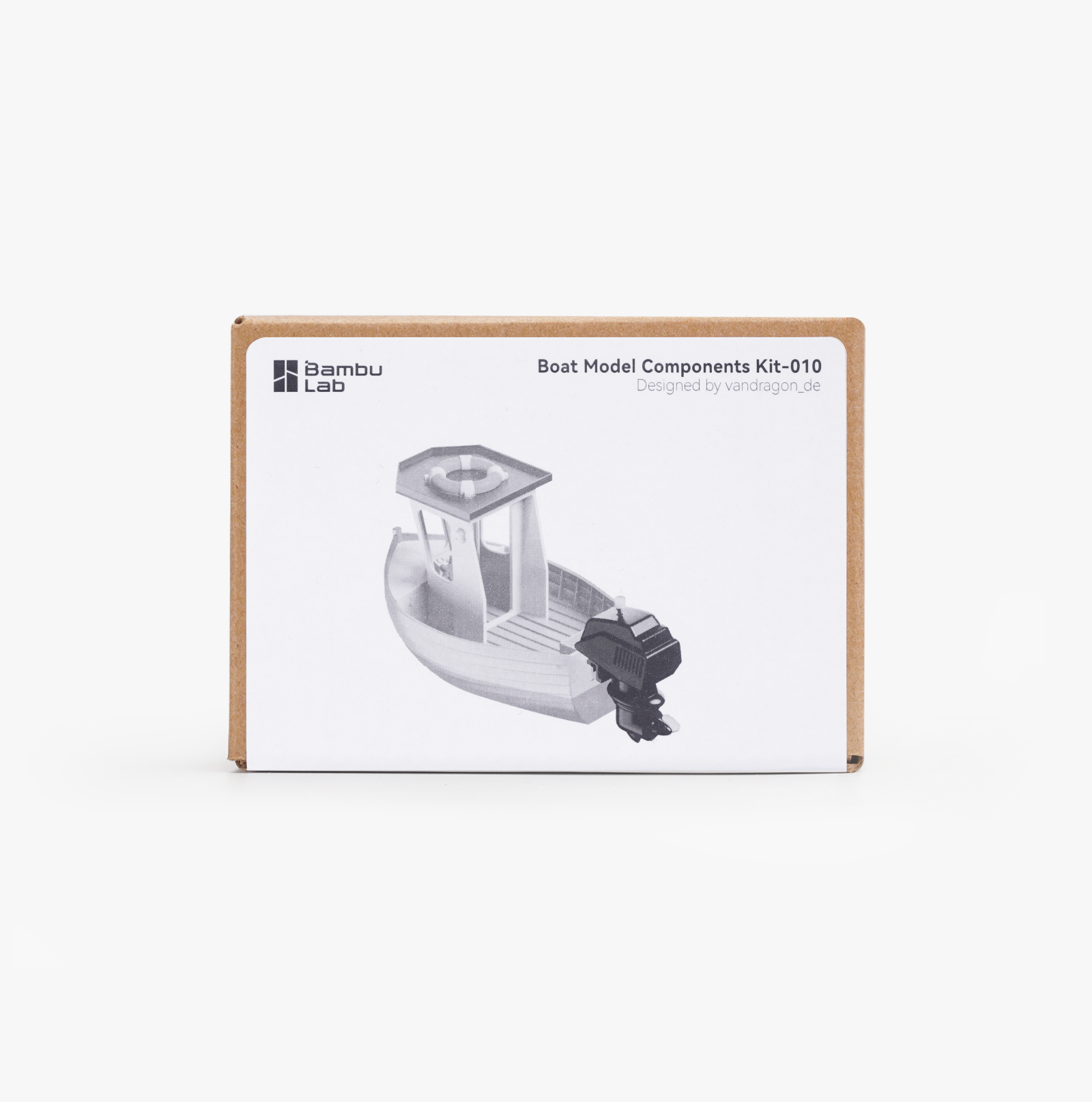 Bambu Lab Boat Model Components Kit-010 ürün kutusu