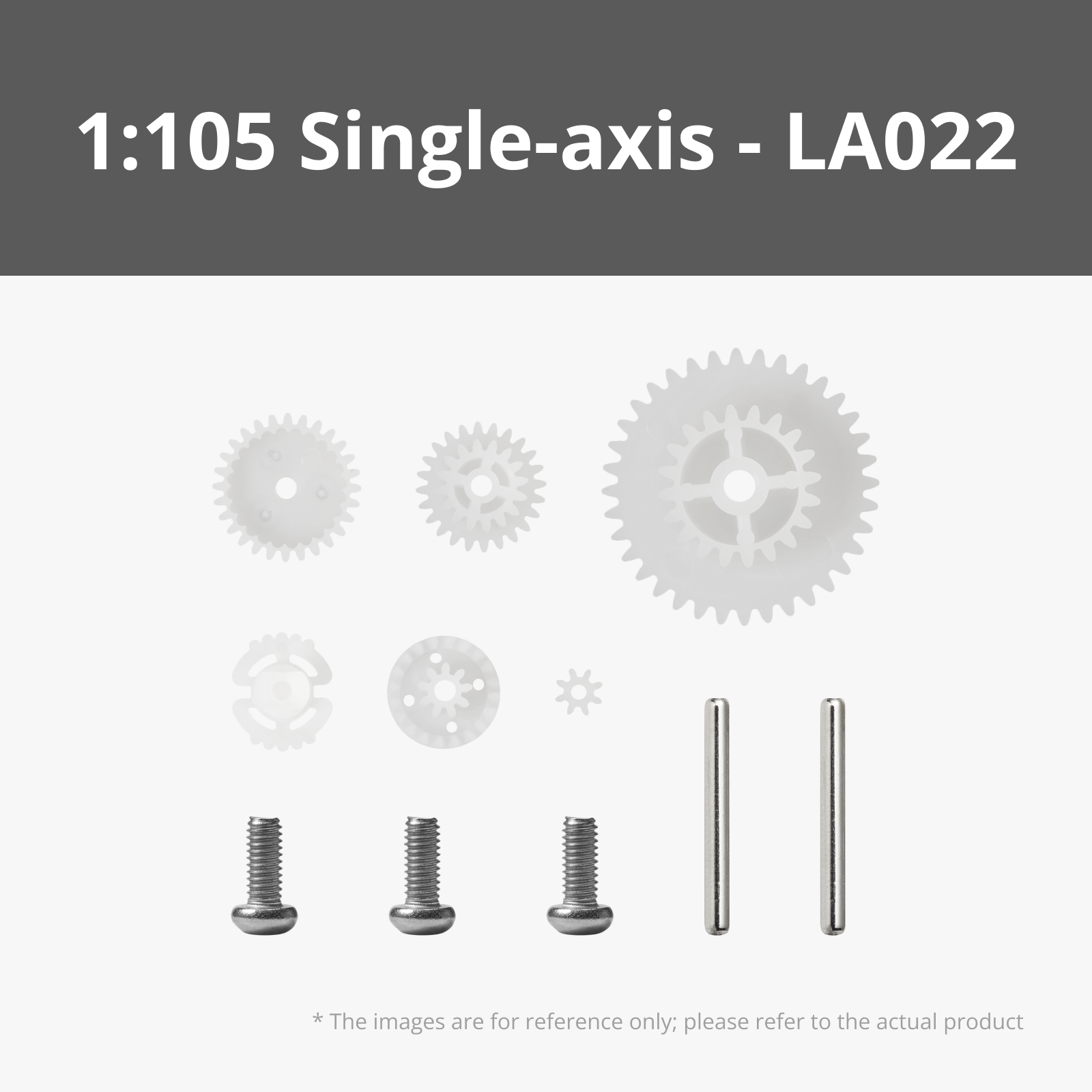 Single-axis Plastic Reduction Gear Kit | Bambu Lab US Store