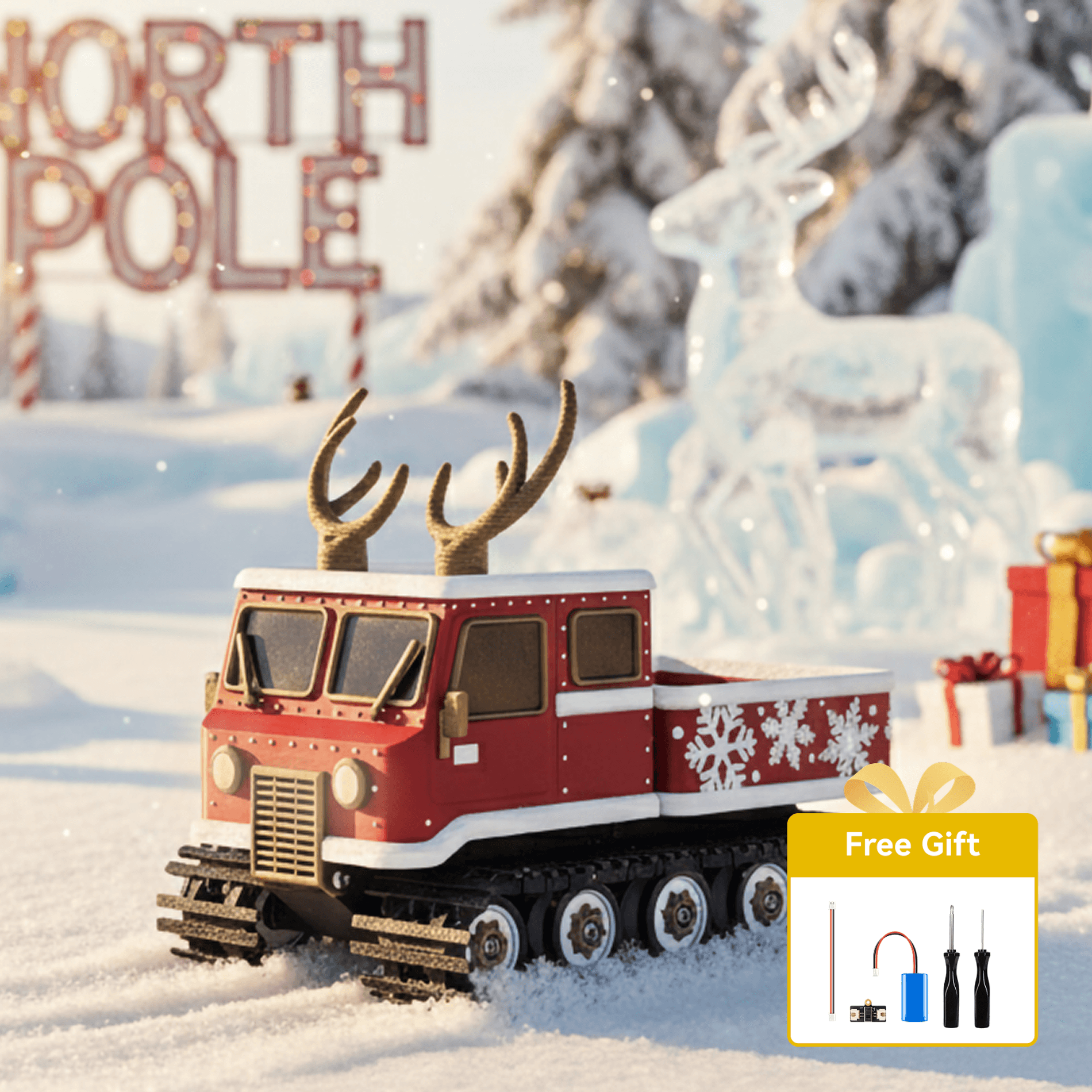 Arctic Snowcat - CyberBrick RC | Bambu Lab US Store