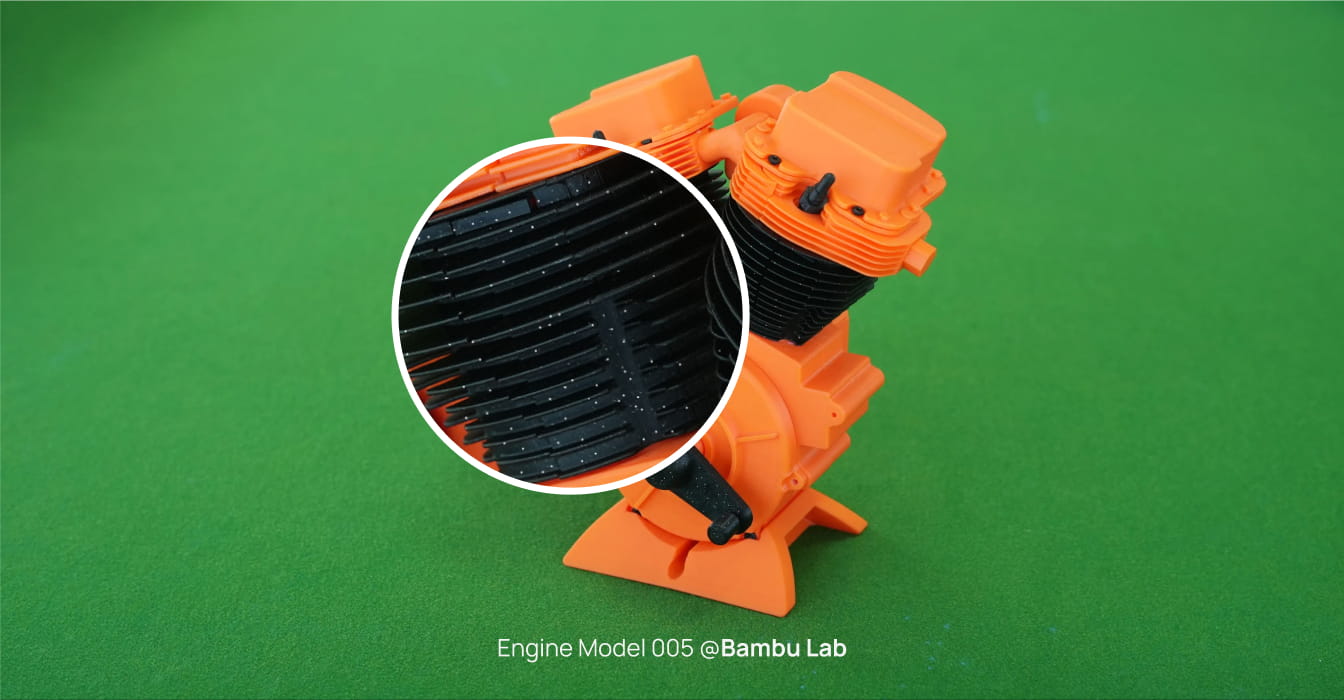 Engine Model 005 @Bambu Lab