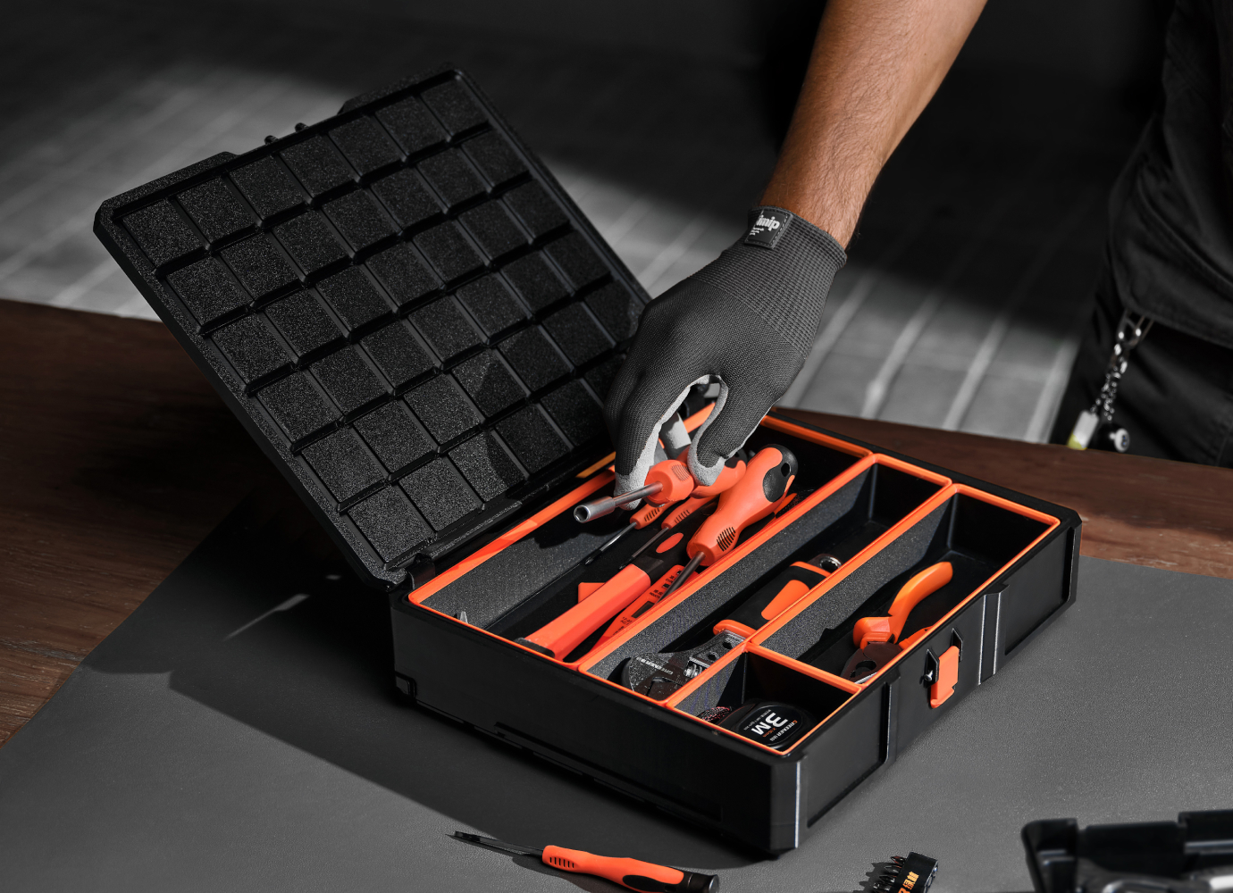 Bambu Lab H2D Pro AMS Combo çok renkli üretim görseli