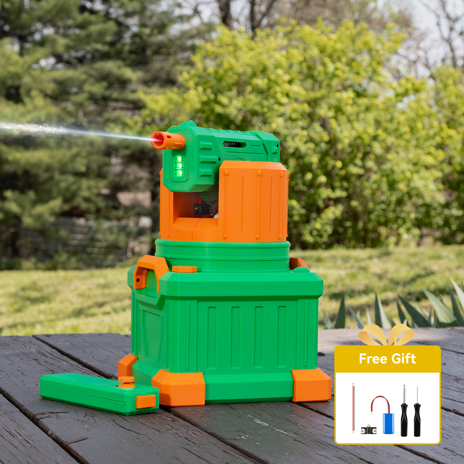 Water Turret - CyberBrick RC - ZL018