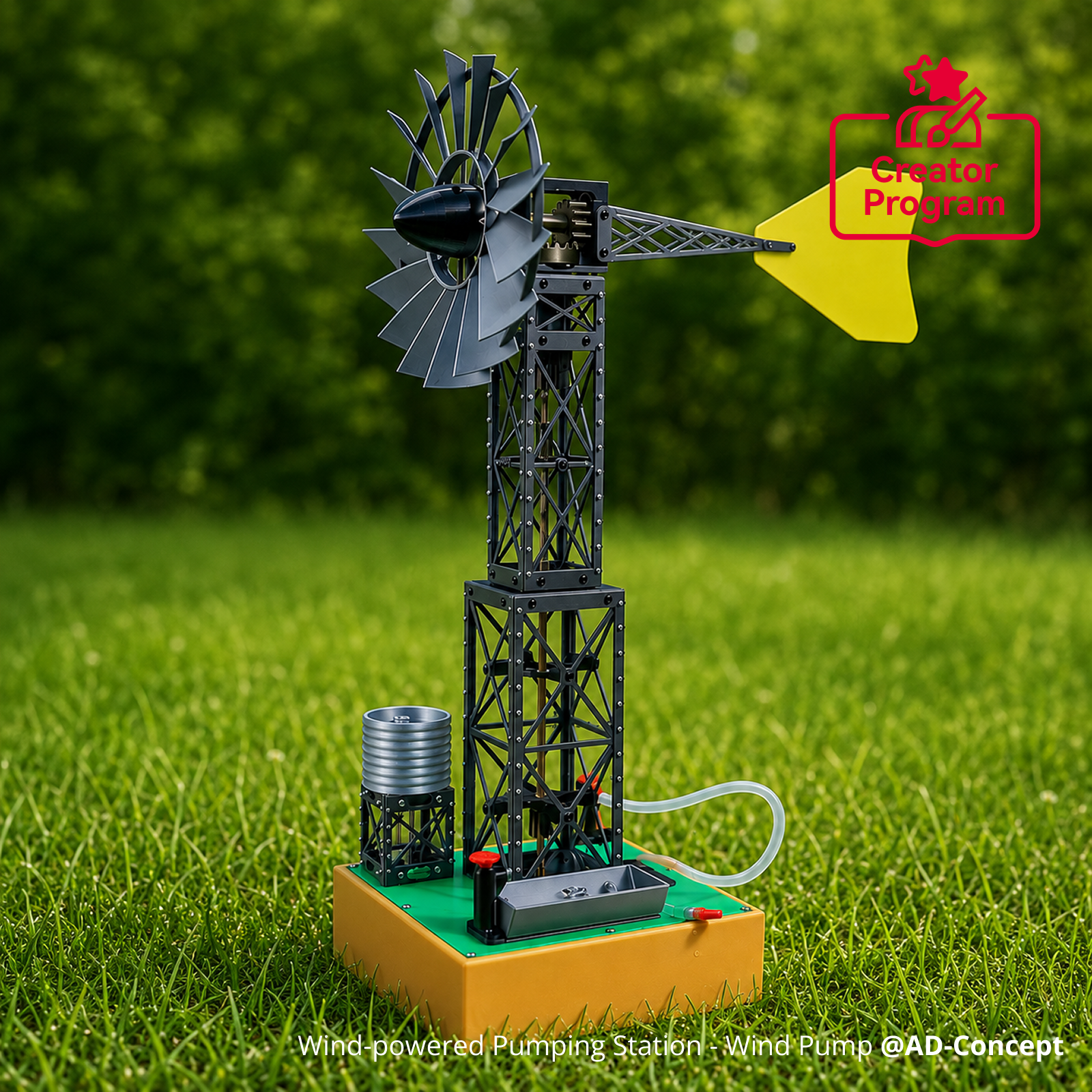 Wind-powered Pumping Station - ZH163