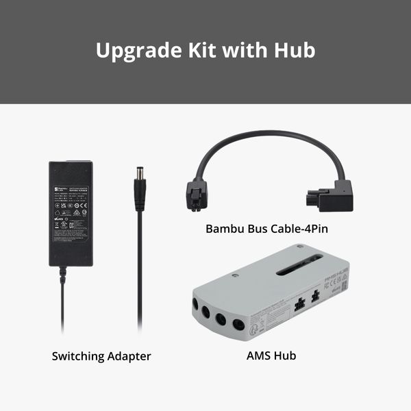 2 AMS Pro+電源アダプター AMS2 Bambulab Pro Store US Lab Bambu | Kit Upgrade プリンター・複合機