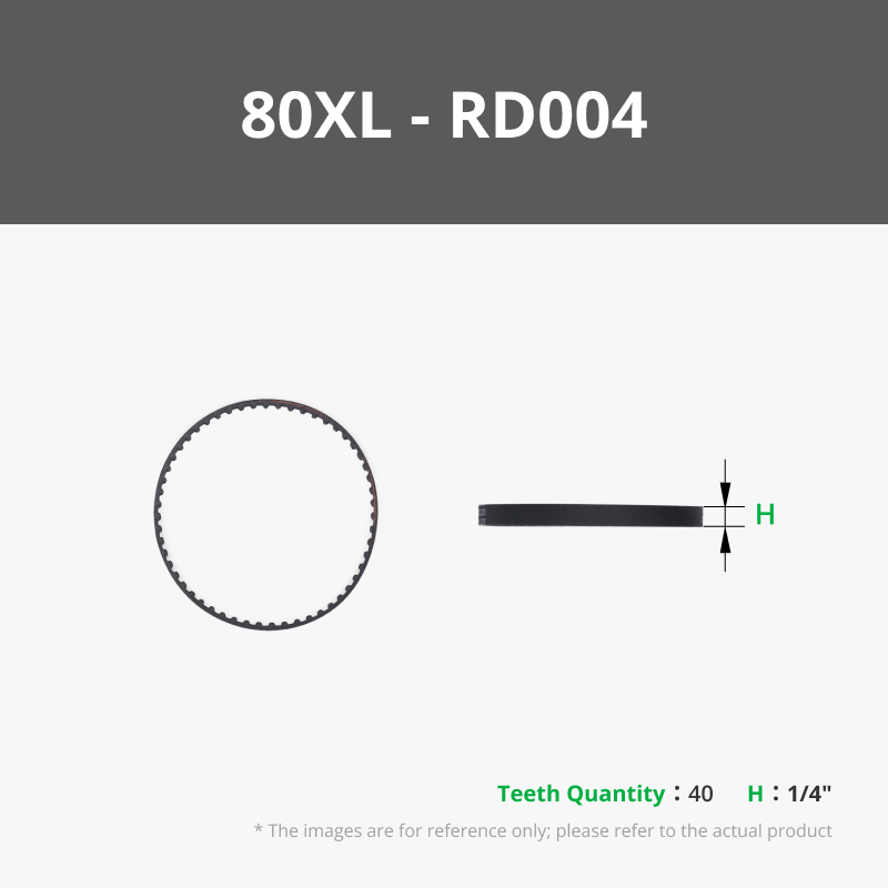 80 XL 0.25 inch (1PCS) - RD004