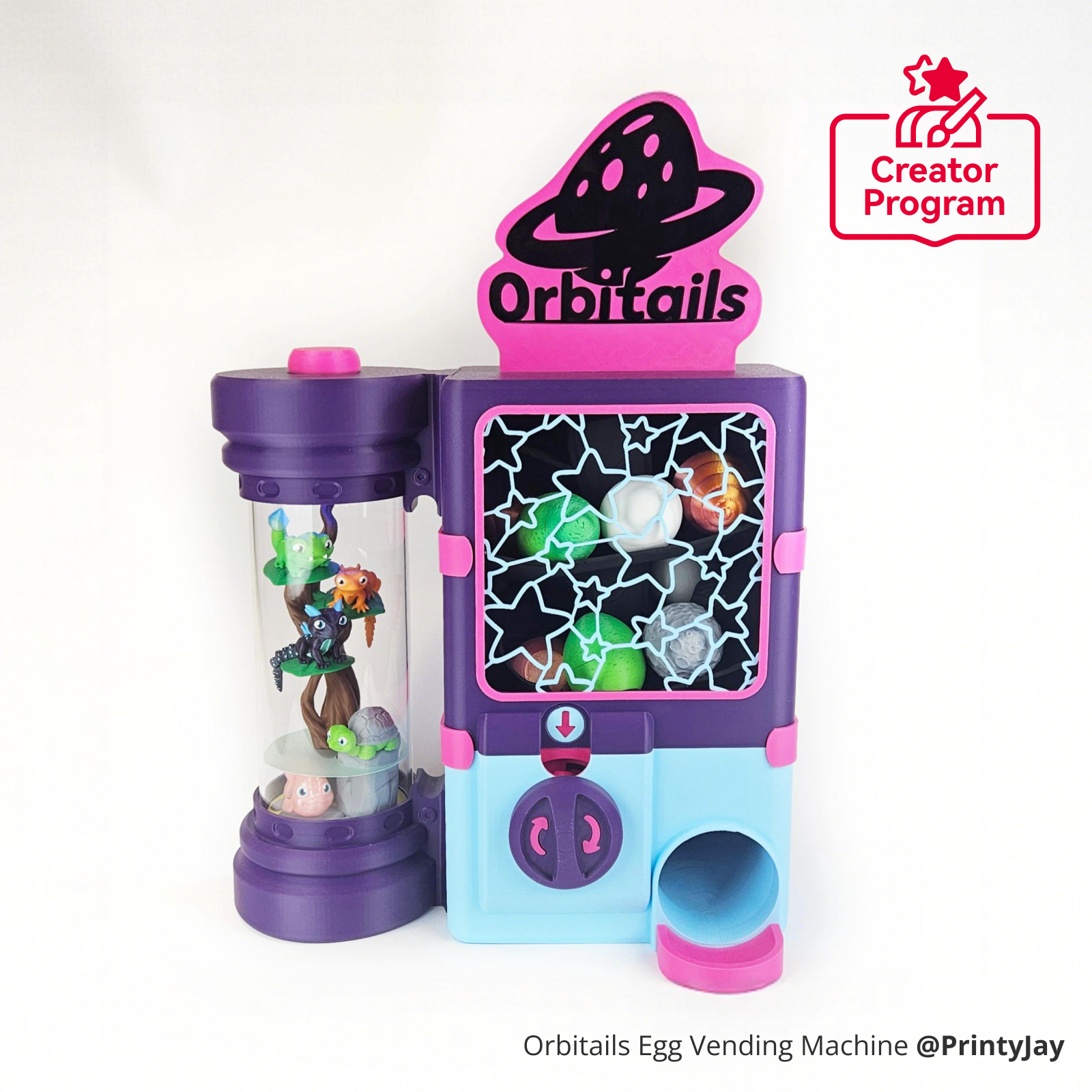 Orbitails Egg Vending Machine