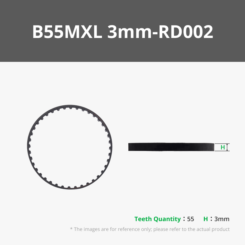 B55MXL 3mm (1PCS) - RD002