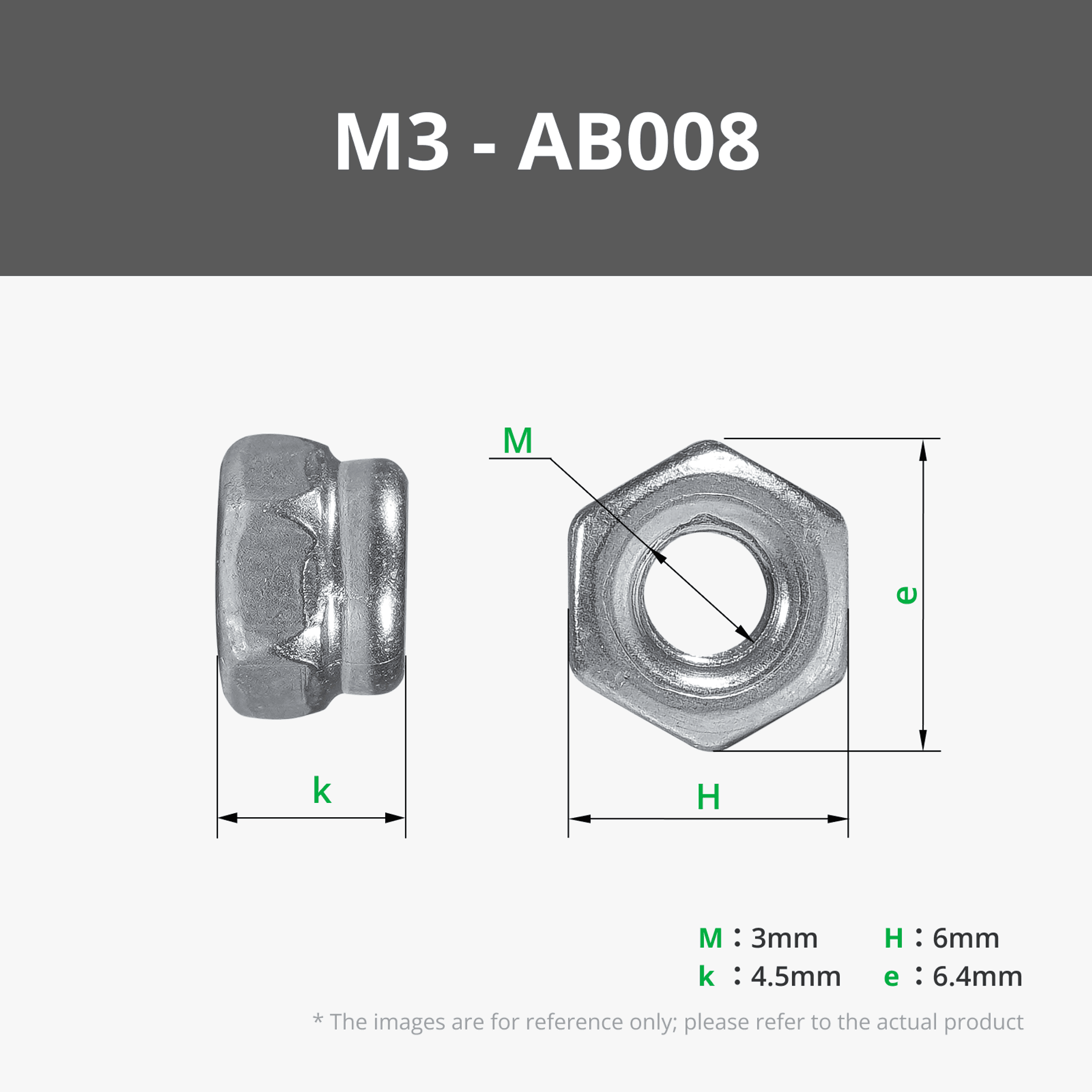 Carbon Steel Self Locking Hex Nut
