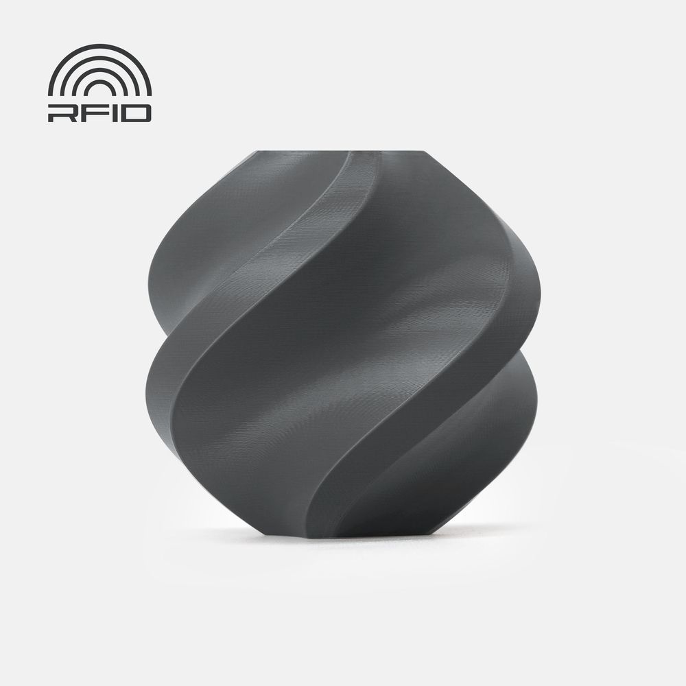 Філамент Bambu Lab PLA Dark Gray 1.75мм, (10105) A00-D3-1.75-1000-SPLFREE