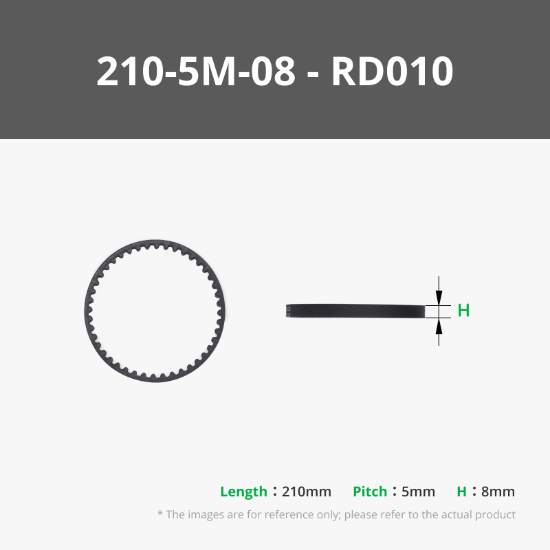 HTD-210-5M-08 (1PCS) - RD010