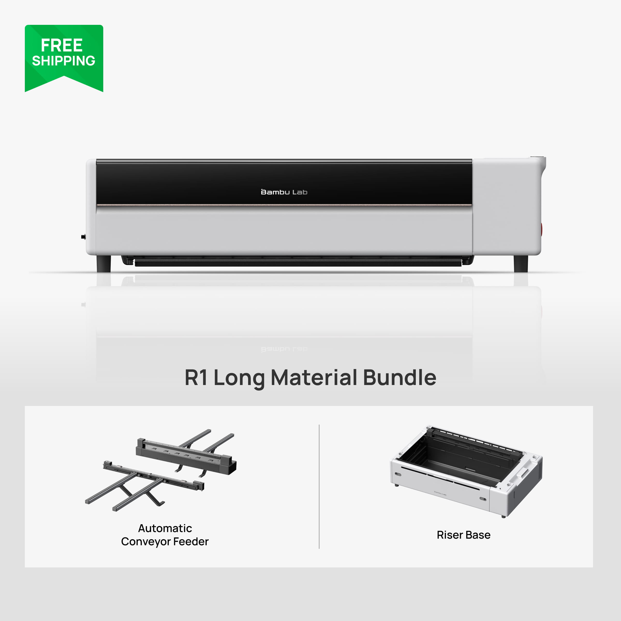 Buy Bambu Lab R1: 55W Desktop CO2 Laser Cutter and Engraver